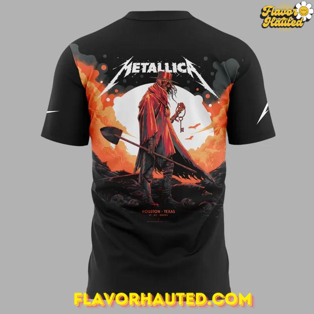 Houston Texans x Metallica M72 World Tour T-Shirt Houston Texans x Metallica M72 World Tour T-Shirt