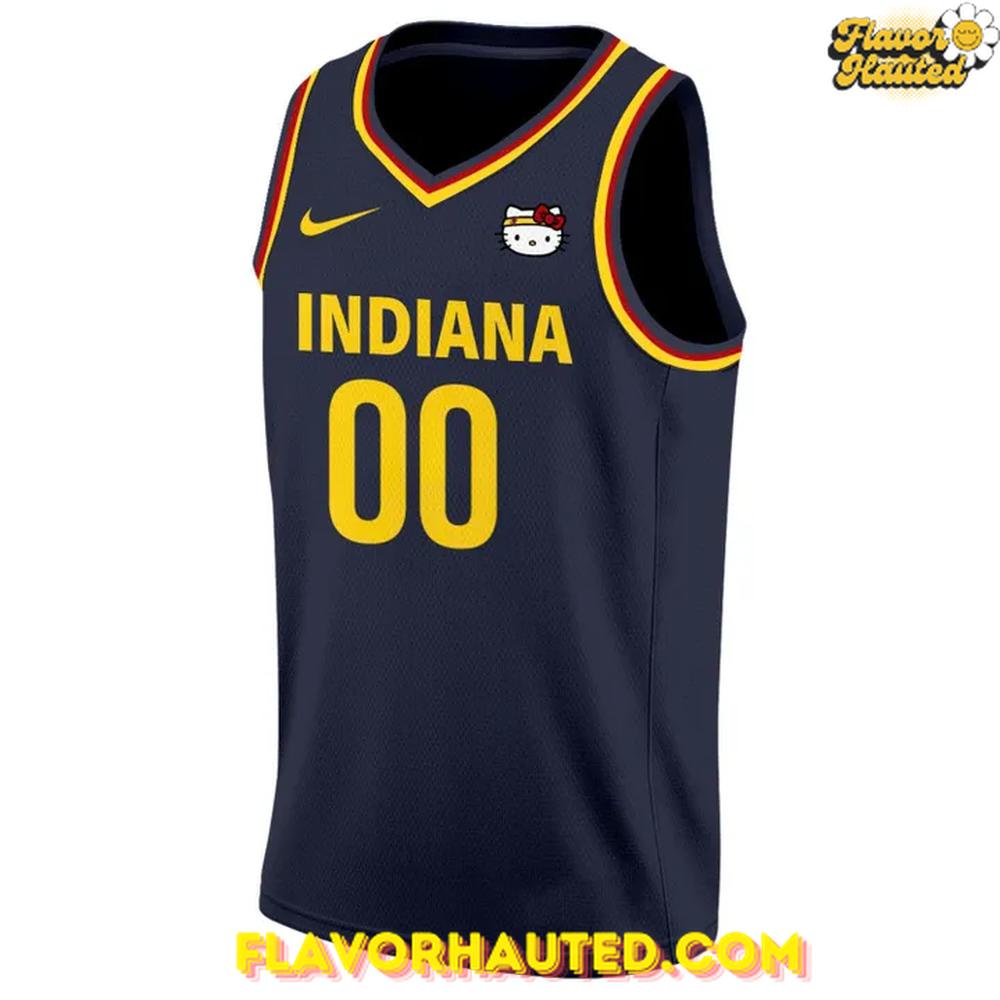 Indiana Fever Hello Kitty Limited Edition Basketball Jersey Indiana Fever Hello Kitty Limited Edition Basketball Jersey