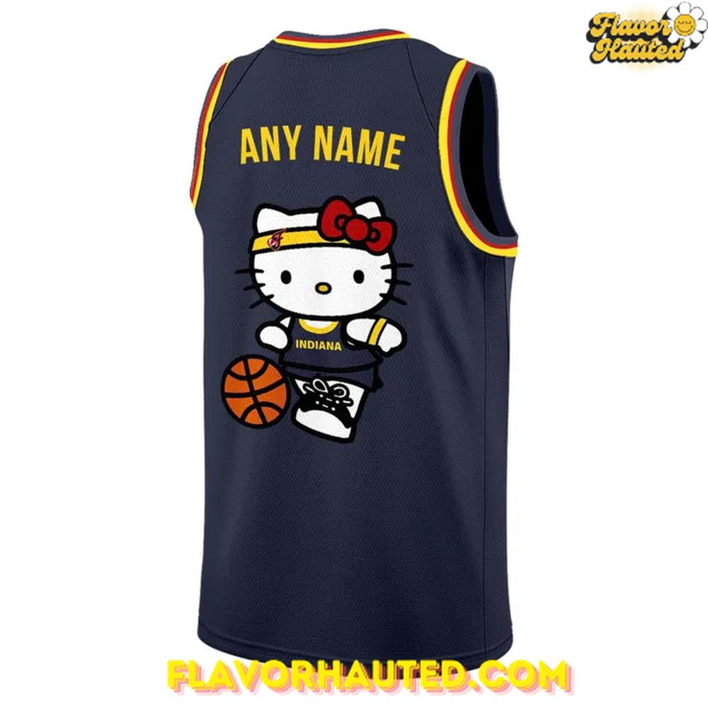 Indiana Fever Hello Kitty Limited Edition Basketball Jersey Indiana Fever Hello Kitty Limited Edition Basketball Jersey