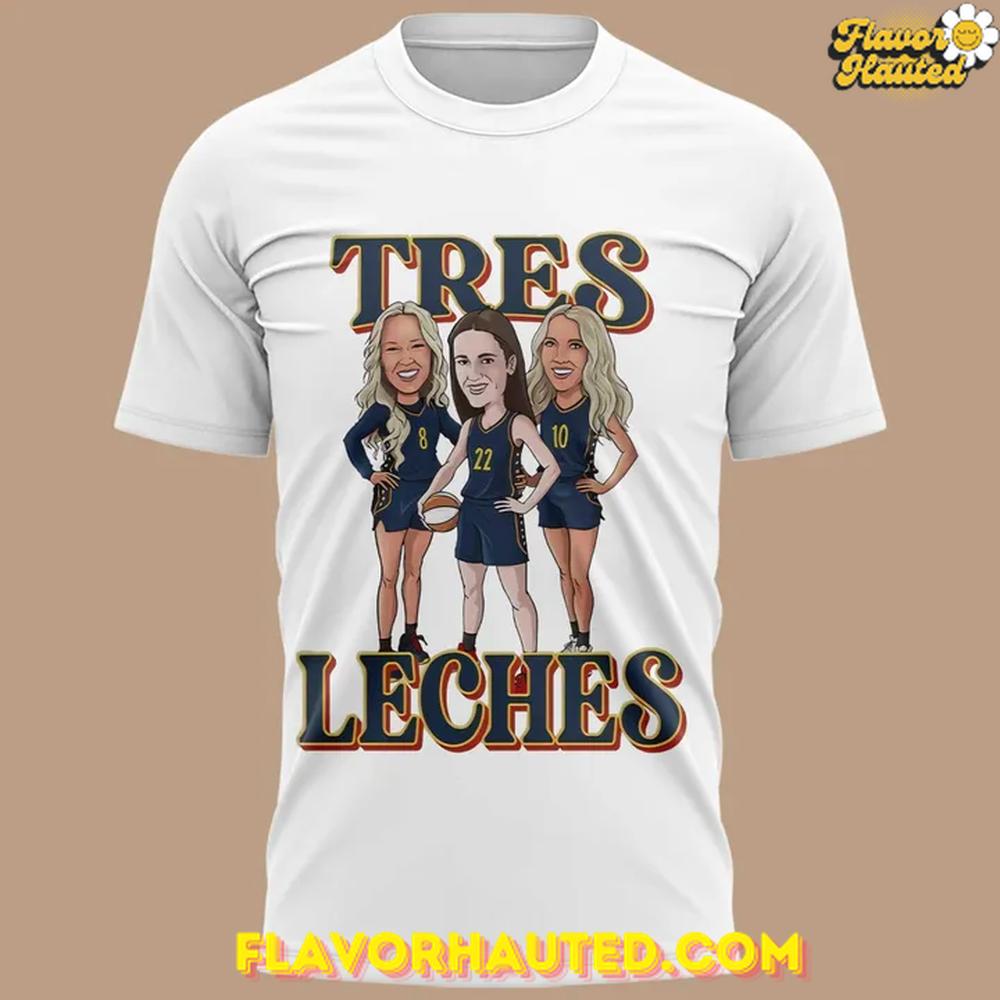 Indiana Fever Tres Leches Limited Edition T-Shirt Indiana Fever Tres Leches Limited Edition T-Shirt