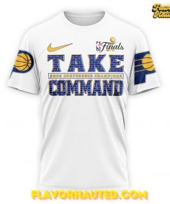 Indiana Pacers 2025 NBA Finals Conference Champions “Take Command” T-Shirt