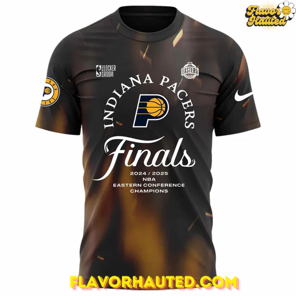 Indiana Pacers Finals 2024/2025 NBA Eastern Conference Champions 2025 T-Shirt Indiana Pacers Finals 2024/2025 NBA Eastern Conference Champions 2025 T-Shirt