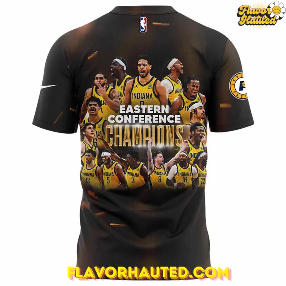 Indiana Pacers Finals 2024/2025 NBA Eastern Conference Champions 2025 T-Shirt Indiana Pacers Finals 2024/2025 NBA Eastern Conference Champions 2025 T-Shirt