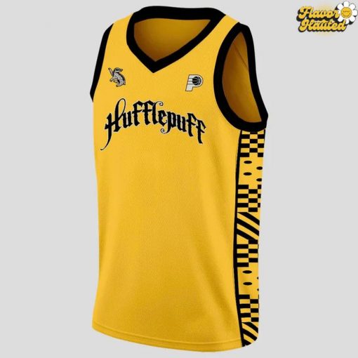 Indiana Pacers x Harry Potter Hufflepuff House Basketball Jersey
