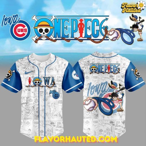 Iowa Cubs One Piece Night Game Special Baseball Jersey