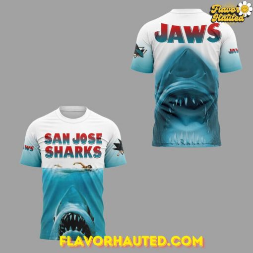 JAWS x San Jose Sharks Limited Edition T-Shirt