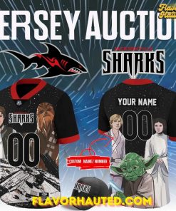 Jacksonville Sharks x Star Wars Night 2025 Limited Edition Football Jersey