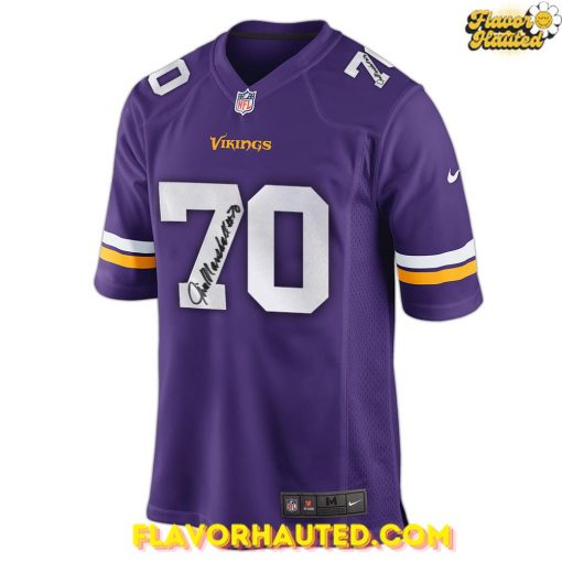 Jim Marshall Commemorative 1937–2025 Limited Edition Football Jersey