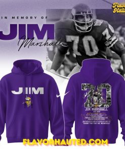 Jim Marshall Commemorative 1937–2025 Limited Edition Hoodie