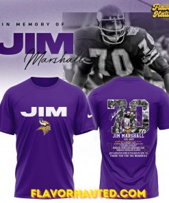 Jim Marshall Commemorative 1937–2025 Limited Edition T-Shirt