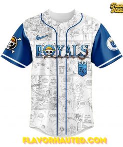 Kansas City Royals One Piece Night Game Special Baseball Jersey