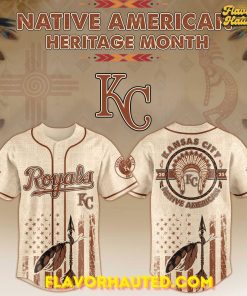 Kansas City Royals x Native American Heritage Month Special Baseball Jersey