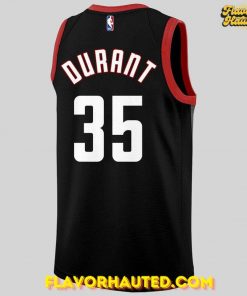 Kevin Durant Houston Rockets Limited Edition Black Basketball Jersey 3