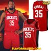 Kevin Durant Houston Rockets Limited Edition Red Basketball Jersey