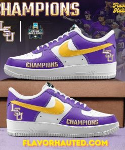 LSU Tigers 2025 World Series Champions Air Force 1