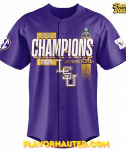 LSU Tigers 2025 Championship Limited Edition Baseball Jersey