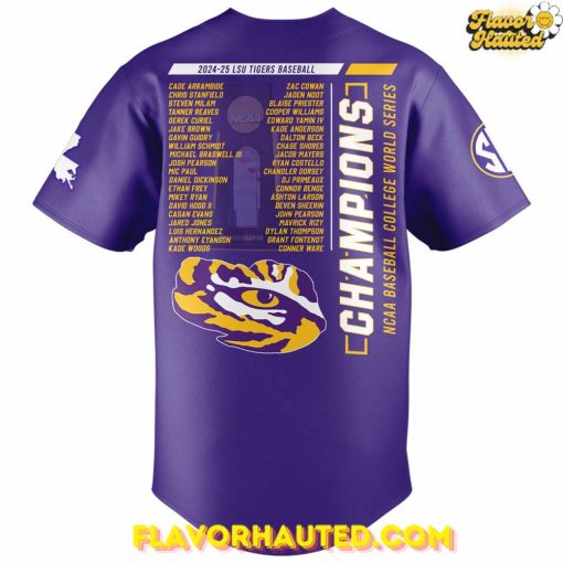 LSU Tigers 2025 Championship Limited Edition Baseball Jersey