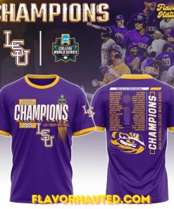 LSU Tigers 2025 Championship Limited Edition T-Shirt