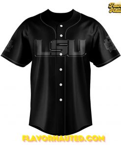 LSU Tigers Back In Black Special Baseball Jersey