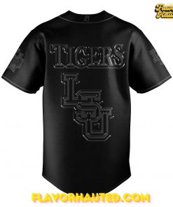 LSU Tigers Back In Black Special Baseball Jersey 3