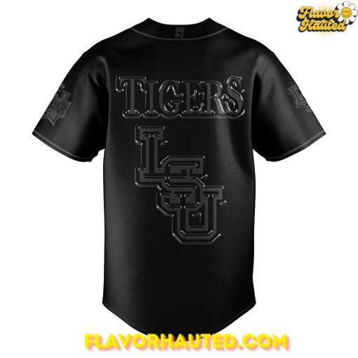 LSU Tigers Back In Black Special Baseball Jersey