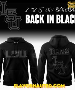 LSU Tigers Back In Black Special Hoodie