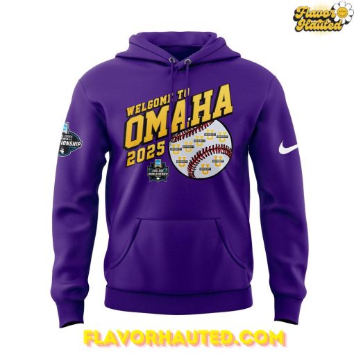 LSU Tigers Geauxmaha 2025 College World Series Champions Special Hoodie