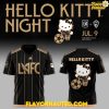 LA Galaxy x Hello Kitty Night Special Black T-Shirt