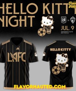 LA Galaxy x Hello Kitty Night Special Black T-Shirt
