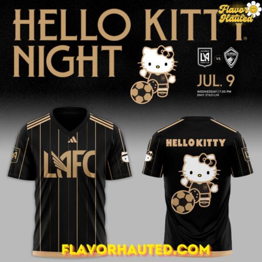LA Galaxy x Hello Kitty Night Special Black T-Shirt