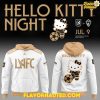 LA Galaxy x Hello Kitty Night Special White Hoodie