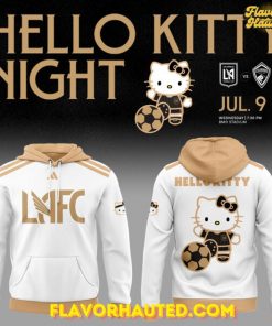 LA Galaxy x Hello Kitty Night Special White Hoodie