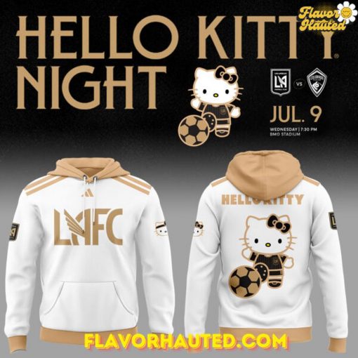 LA Galaxy x Hello Kitty Night Special White Hoodie