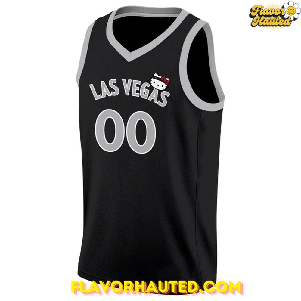 Las Vegas Aces Hello Kitty Charm Special Basketball Jersey Las Vegas Aces Hello Kitty Charm Special Basketball Jersey