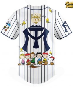 Leones de Yucatán 100 Años De Historia Peanuts Night Special Baseball Jersey 3