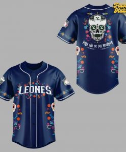Leones de Yucatán x Día de Muertos 2025 Baseball Jersey 2