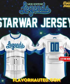 Lexington Legends x Star Wars Night Limited Edition 2025 Baseball Jersey