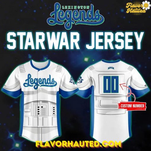 Lexington Legends x Star Wars Night Limited Edition 2025 Baseball Jersey