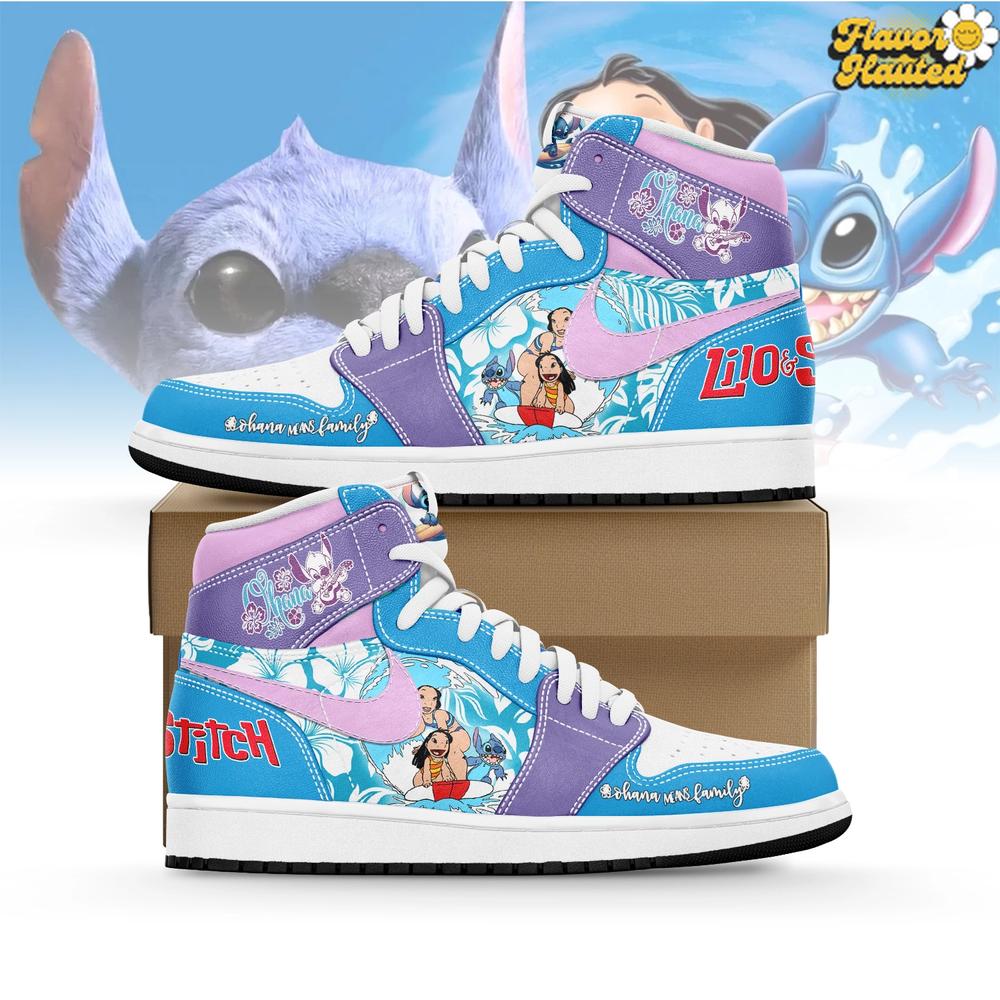 Lilo & Stitch Ohana Means Family Limited Edition Air Jordan 1 Lilo & Stitch Ohana Means Family Limited Edition Air Jordan 1