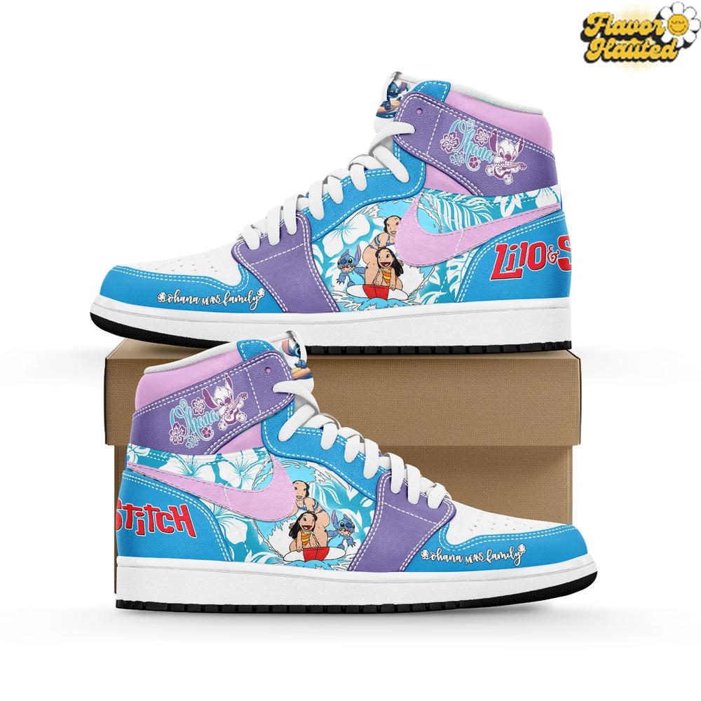Lilo & Stitch Ohana Means Family Limited Edition Air Jordan 1 Lilo & Stitch Ohana Means Family Limited Edition Air Jordan 1