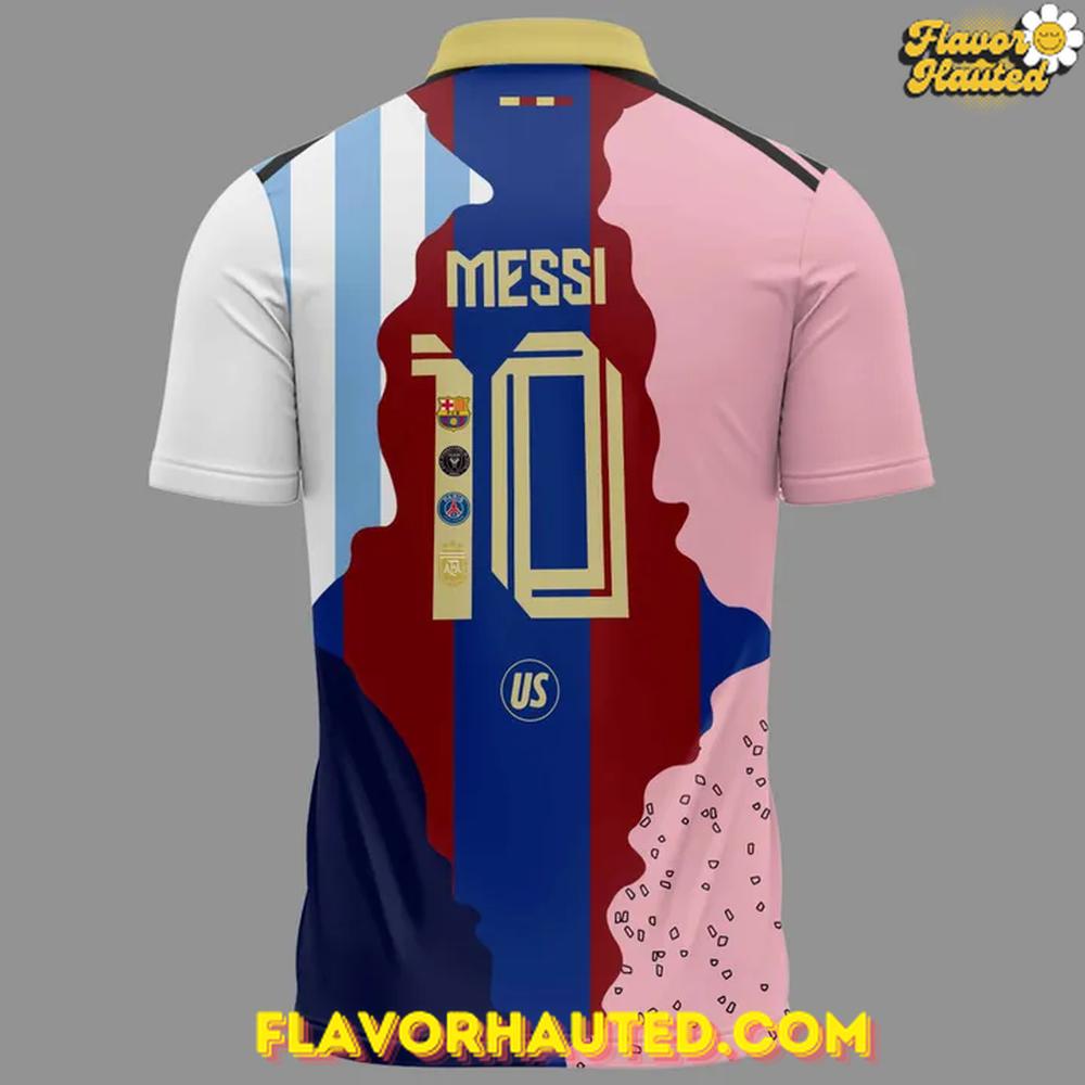 Lionel Messi 2025 Special Edition Polo Shirt Lionel Messi 2025 Special Edition Polo Shirt
