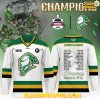London Knights Champions Memorial Cup 2025 VCPO White Hockey Jersey