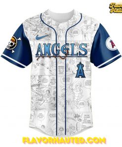 Los Angeles Angels One Piece Night Game Special Baseball Jersey