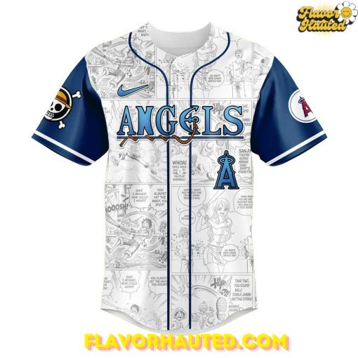 Los Angeles Angels One Piece Night Game Special Baseball Jersey