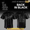 Los Angeles Dodgers Back In Black Special Baseball Jersey