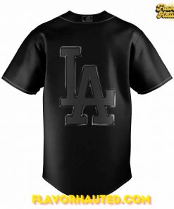 Los Angeles Dodgers Back In Black Special Baseball Jersey 3