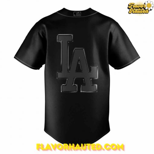 Los Angeles Dodgers Back In Black Special Baseball Jersey