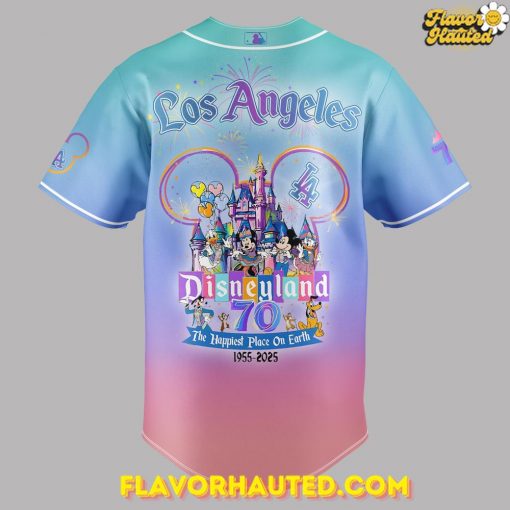 Los Angeles Dodgers Celebrating Disneyland’s 70th Exclusive Special Jersey