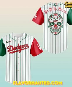 Los Angeles Dodgers Dia De Los Muertos 2025 Special Baseball Jersey