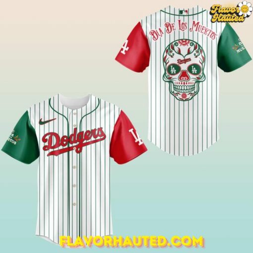 Los Angeles Dodgers Dia De Los Muertos 2025 Special Baseball Jersey